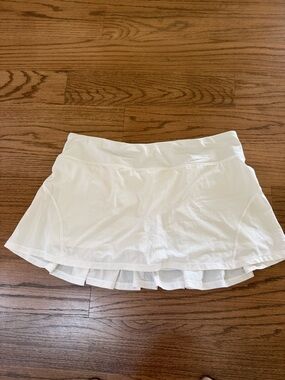 lululemon athletica White Tennis Skirt